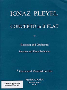 Illustration pleyel concerto en si b maj