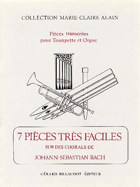 Illustration de 7 Pièces très faciles sur des chorals de Bach