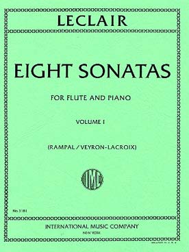 Illustration de 8 Sonates (tr. Rampal) - Vol. 1