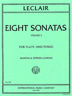 Illustration de 8 Sonates (tr. Rampal) - Vol. 2