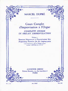 Illustration de Cours complet d'improvisation à l'orgue - Vol. 1
