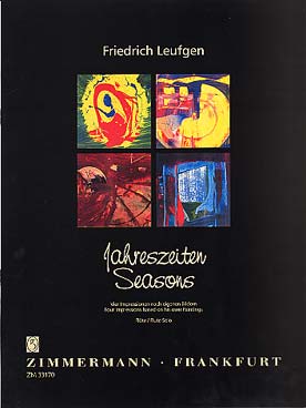 Illustration leufgen jahreszeiten : 4 impressionen
