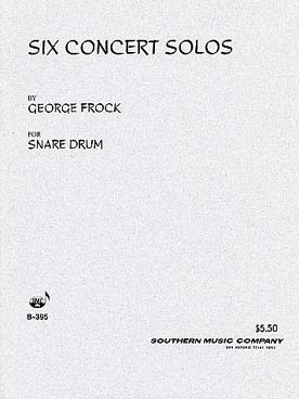 Illustration de 6 Solos de concert pour caisse claire