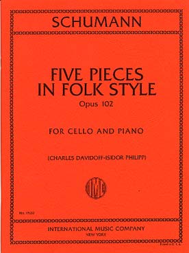 Illustration de 5 Pièces dans le style folklorique op. 102