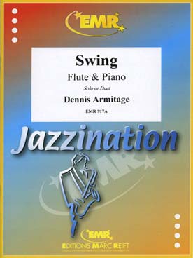 Illustration de Collection "Jazzination" pour 1 ou 2 flûtes et piano - Swing