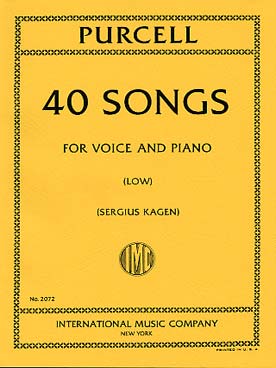 Illustration de 40 Songs recueil complet (voix grave)
