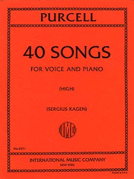 Illustration de 40 Songs recueil complet (voix élevée)