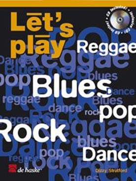 Illustration de Let's play reggae - blues - pop - rock - dance, avec CD inclus (niveau moyen)