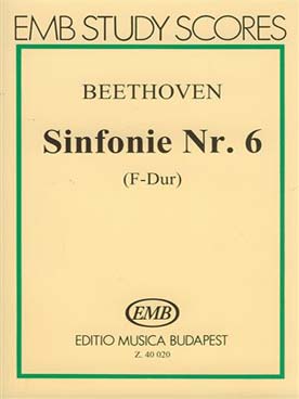 Illustration de Symphonie N° 6 op. 68 en fa M Pastorale - éd. E.M.B.