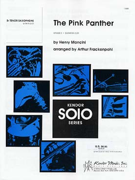 Illustration de La Panthère rose (arr. Frackenpohl) - Saxo ténor