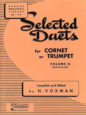 Illustration de Selected duets for trumpet - Vol. 2