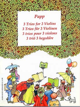 Illustration de 3 Trios pour 3 violons