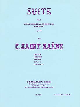 Illustration de Suite op. 16 : prélude, sérénade, gavotte, romance et tarentelle