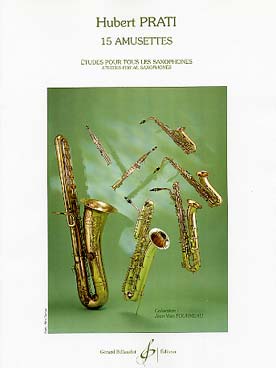 Illustration de 15 Amusettes pour tous les saxophones