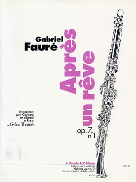 Illustration faure apres un reve op. 7 n° 1