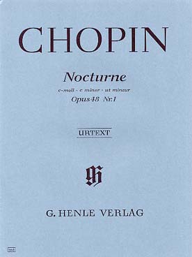 Illustration de Nocturne op. 48/1 en ut m