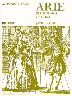 Illustration de 9 Arie per soprano de opere