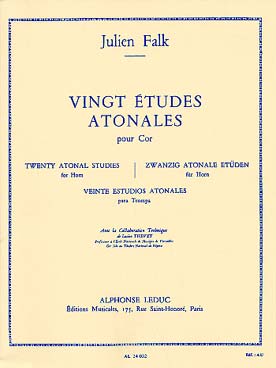 Illustration de 20 Études atonales