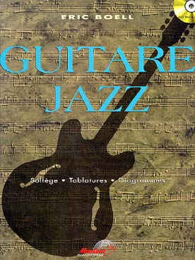 Illustration boell guitare jazz, avec cd