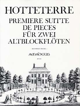 Illustration hotteterre 1ere suite de pieces op. 4