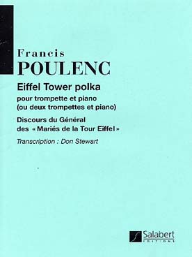 Illustration de Tour Eiffel polka pour 2 trompettes et piano ou trompette et piano