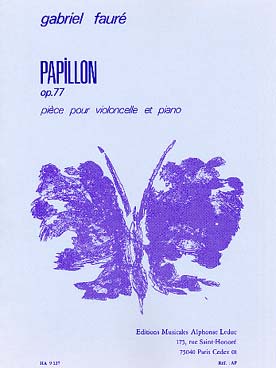 Illustration de Papillon op. 77