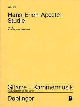 Illustration apostel studie op. 29 flute/alto/guitare