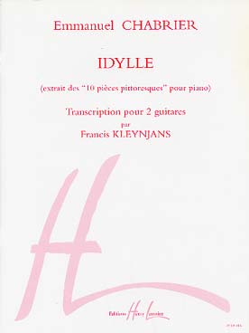 Illustration de Idylle (extrait des pièces pittoresques pour piano, tr. Kleynjans)