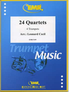 Illustration de 24 Quartette pour 4 trompettes