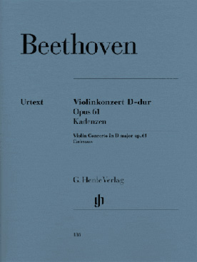 Illustration de Cadences du concerto pour violon op. 61
