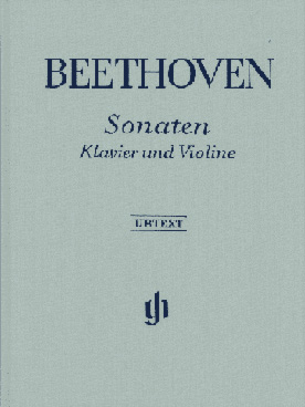 Illustration beethoven sonates (hn) vol. 1 et 2 relie