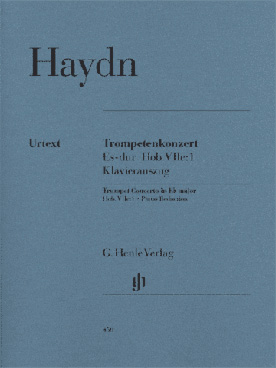 Illustration de Concerto Hob. VIIe:1 en mi b M pour trompette et orchestre, réd. piano