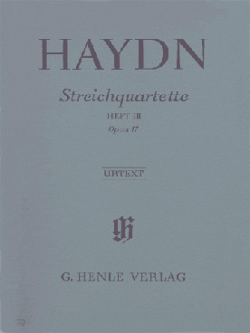 Illustration de Quatuors à cordes - Vol. 3 : op. 17