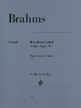 Illustration de Quatuor avec piano op. 26 en la M