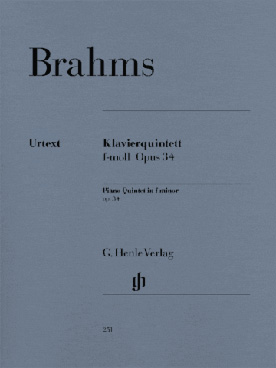 Illustration brahms quintette avec piano op 34 fa min