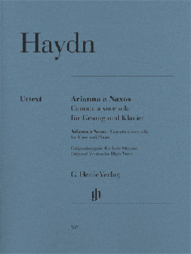 Illustration de Ariane à Naxos, cantate pour chant et piano Hob. XXVIb:2