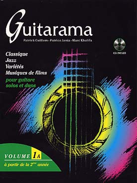 Illustration guitarama avec cd vol. 1 a