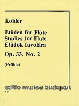 Illustration kohler progres flute op. 33 (mb) vol. 2