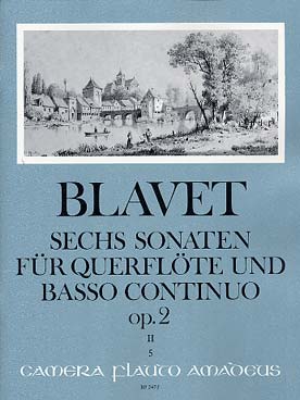 Illustration de 6 Sonates op. 2 (éd. Amadeus) - Vol. 2 : sonates 4 à 6
