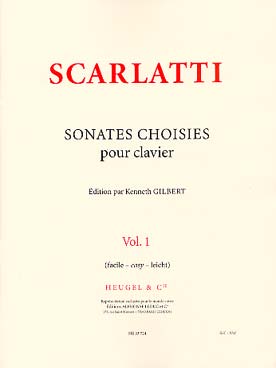 Illustration de Sonates choisies (éd. K. Gilbert) - Vol. 1 (facile)