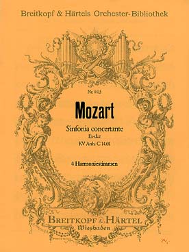 Illustration mozart symphonie concertante harmonie