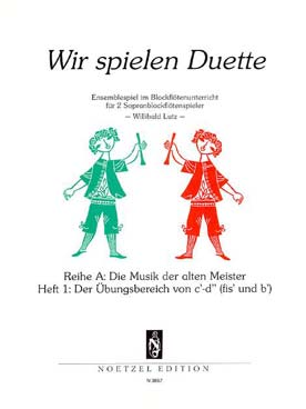 Illustration wir spielen duette anciens maitres a1ss