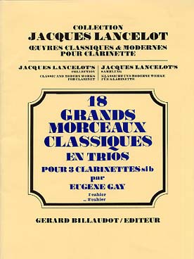 Illustration de 18 Grands morceaux classiques en trios - Vol. 2 : moyen-supérieur