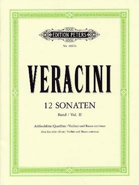 Illustration veracini sonates (12) vol. 2