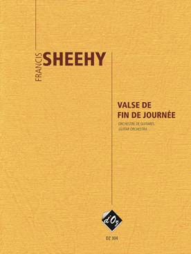 Illustration de Valse de fin de journée pour orchestre de guitares (guitares 1 à 5, guitare basse, guitare contrebasse)