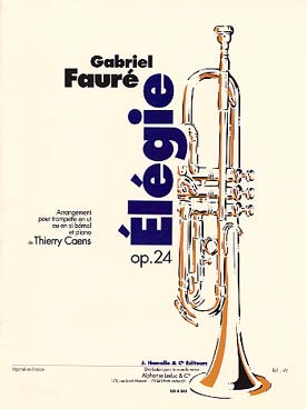 Illustration de Élégie op. 24 (tr. Caens)