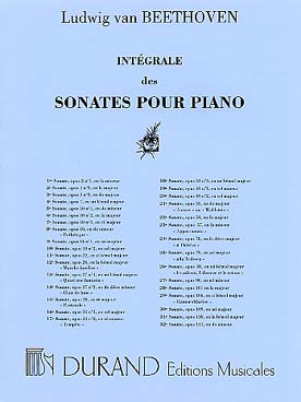 Illustration de Sonate N° 14 op. 27/2 en do # m "Clair de lune" - éd. Durand