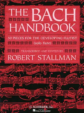 Illustration de The Bach handbook : 50 pieces