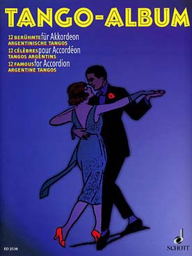 Illustration tango album : tangos argentins celebres
