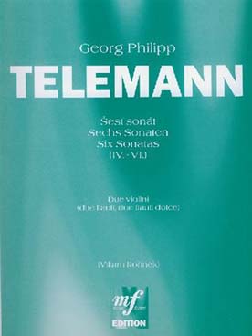Illustration telemann 6 sonates vol. 2